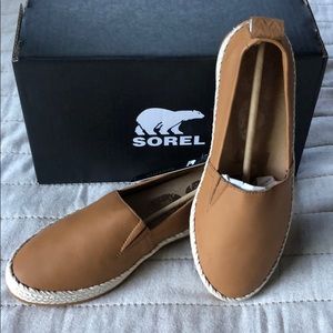 Sorel Ella Slip On Jute Flats